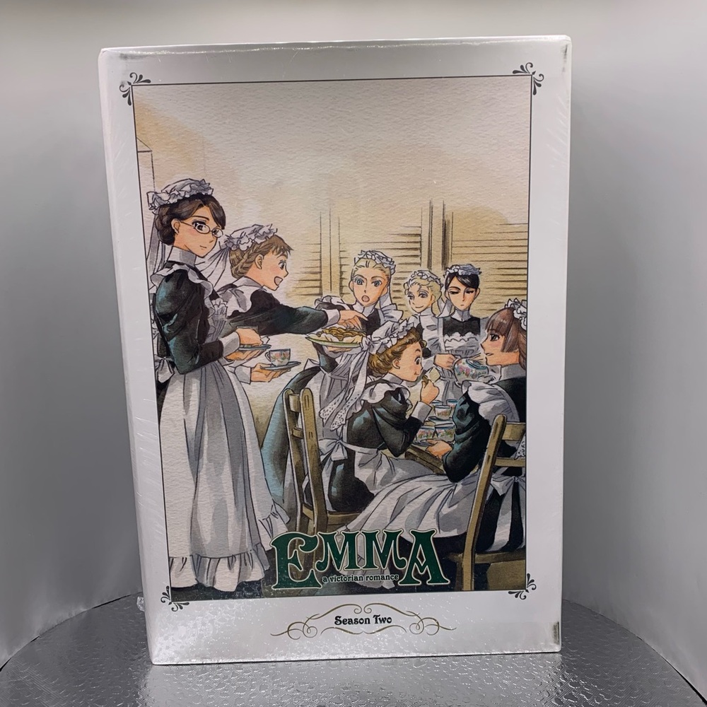 Emma: A Victorian Romance Season 2 Anime DVD set 4 Disc 12 Episodes New Sealed